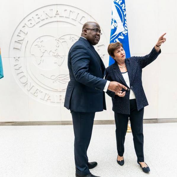 Tshisekedi au FMI