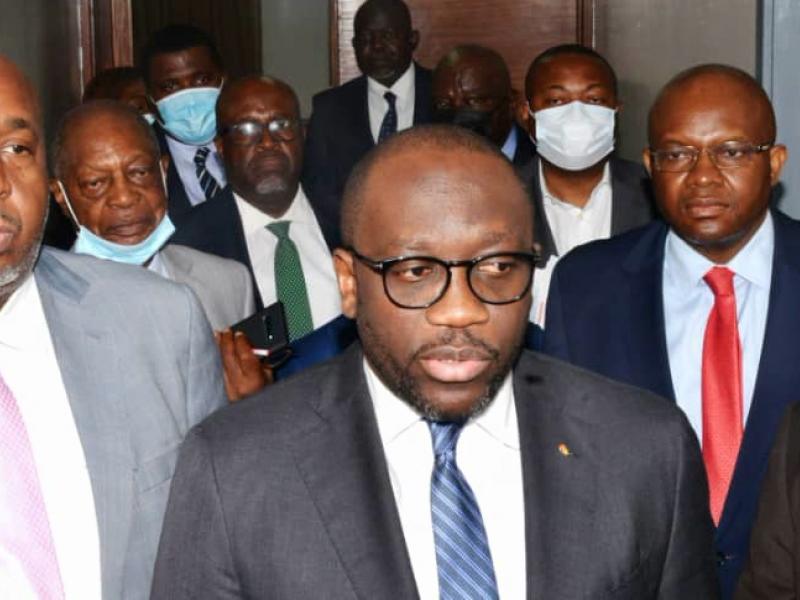Reunion au ministère des finances