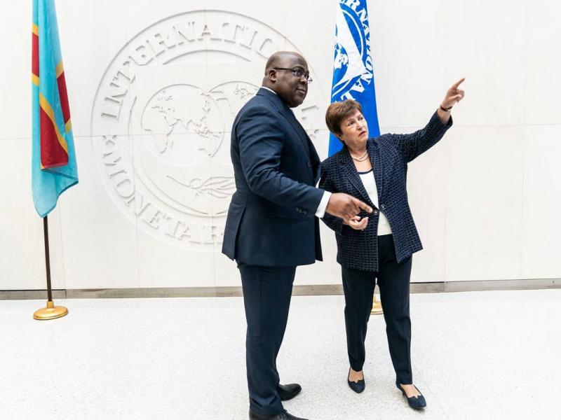 Tshisekedi au FMI
