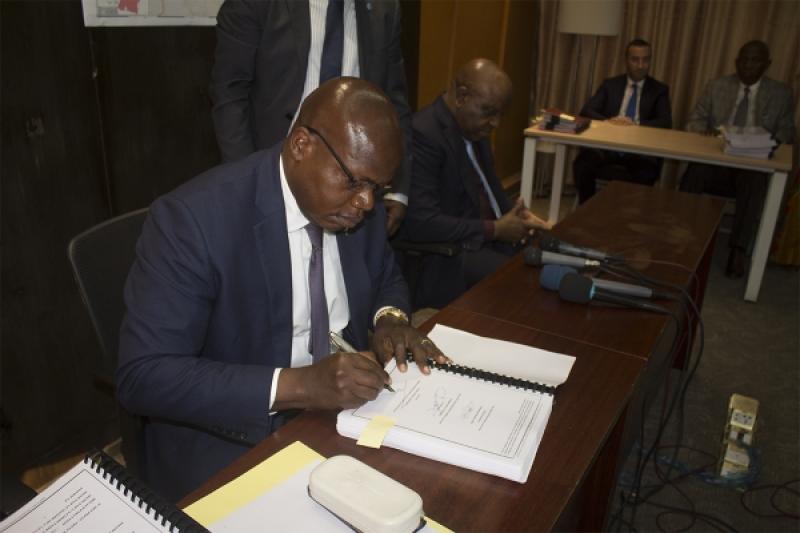 Signature du projet UNFPA