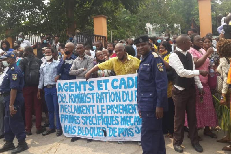 Agents du ministère du plan RDC