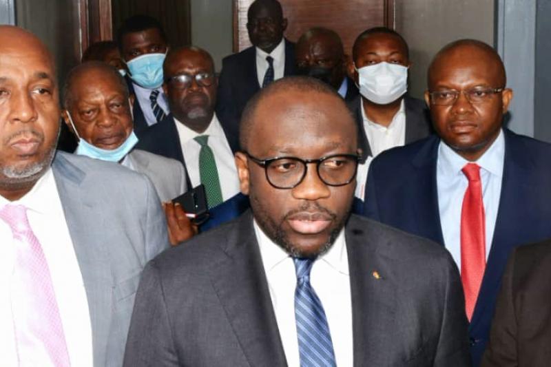 Reunion au ministère des finances