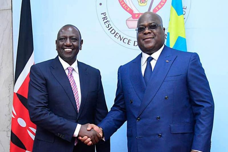 Ruto Tshisekedi